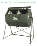Compostera giratoria metálica modelo JK-270