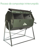 Compostera giratoria metálica modelo JK-400