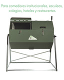 Compostera giratoria metálica modelo JK-400